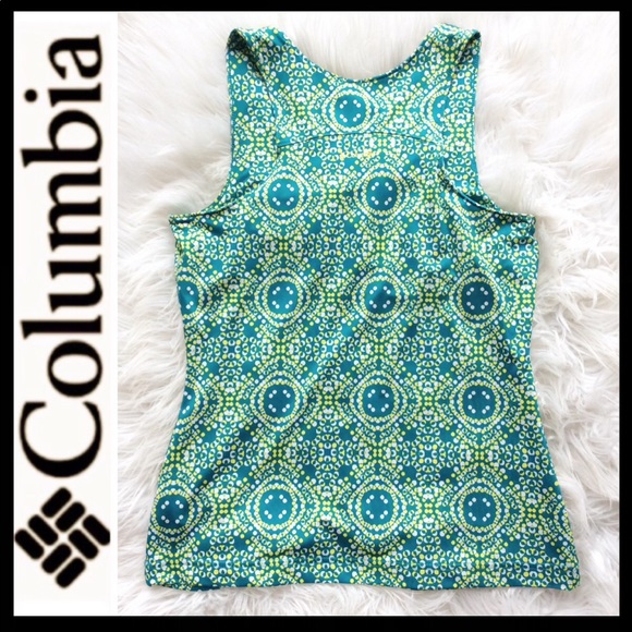 Columbia Omni-Wicking Geo Print Tank - Picture 2 of 4